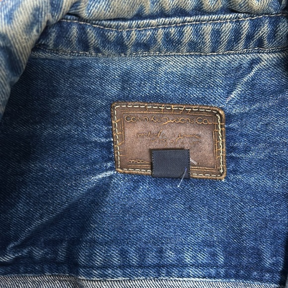 Calvin Klein vintage blue Jean jacket - Picture 2 of 4